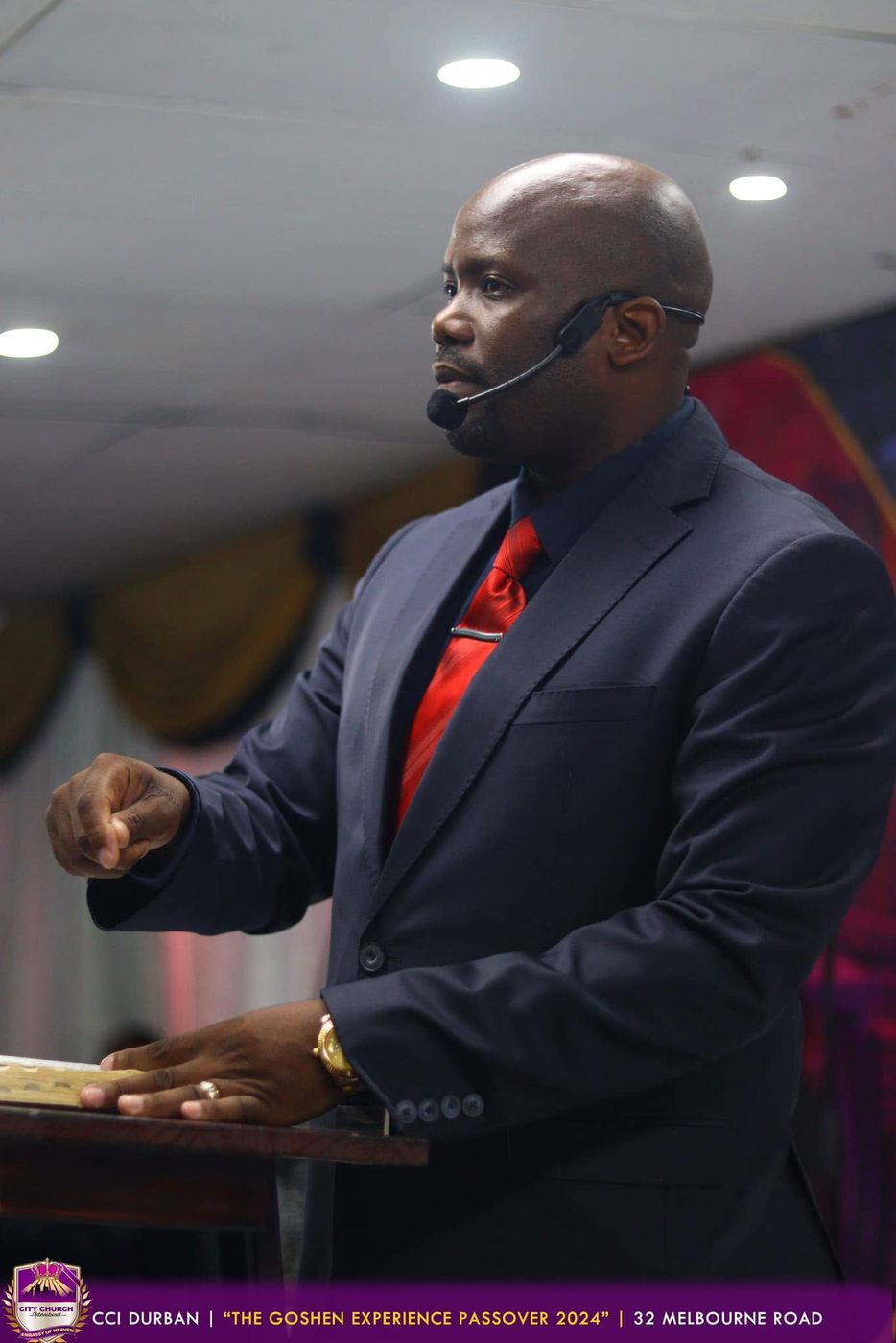 Preaching at The Goshen Experience, Passover 2024