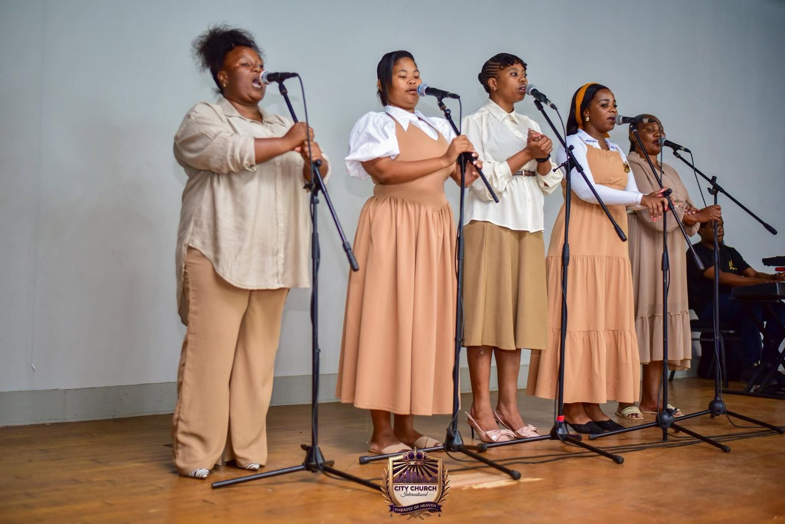 The praise and worship team
