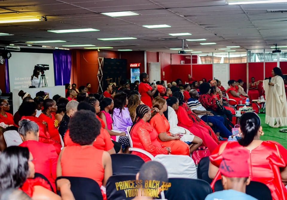Women gathered at Princess Back To Your Throne